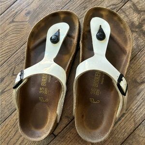 White Birkenstock